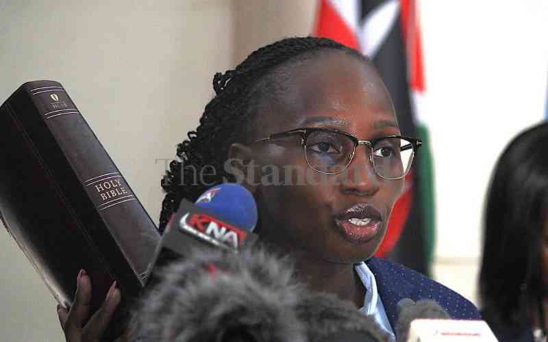Why LSK's Faith Odhiambo should not have taken new task