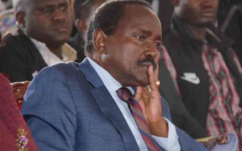 2027 game plan: Kalonzo in fre...