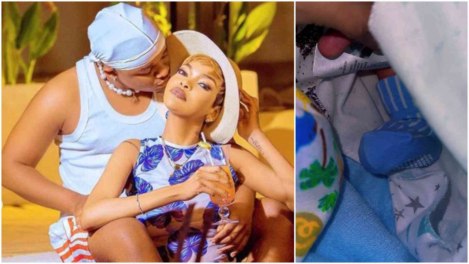 Wema Sepetu, Whozu welcome baby boy after years of waiting