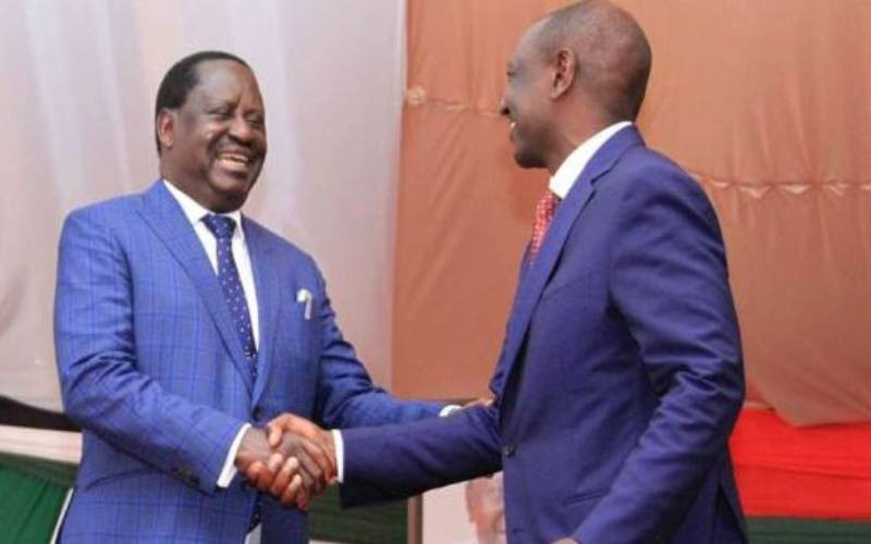 It's our right to demonstrate, says Raila as Ruto fires warning shots