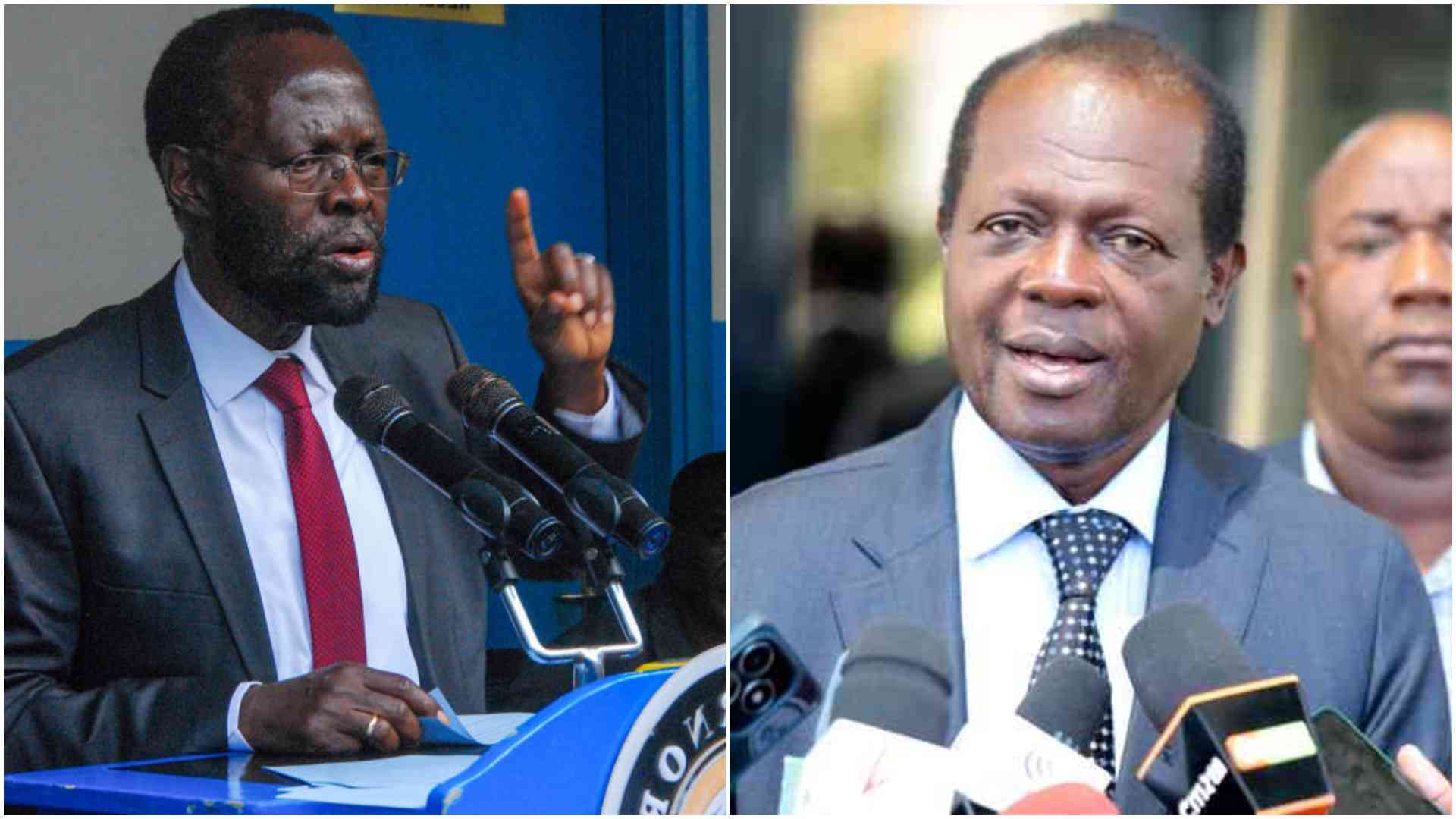 Tuju is not a criminal: Nyong'o questions how authorities handled debt row