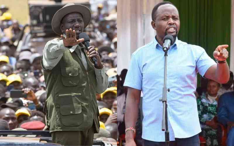Ruto, Natembeya in blown out war