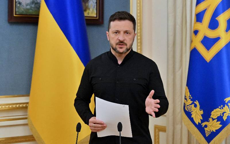Zelensky accuses Russia of buying time to stall peace talks