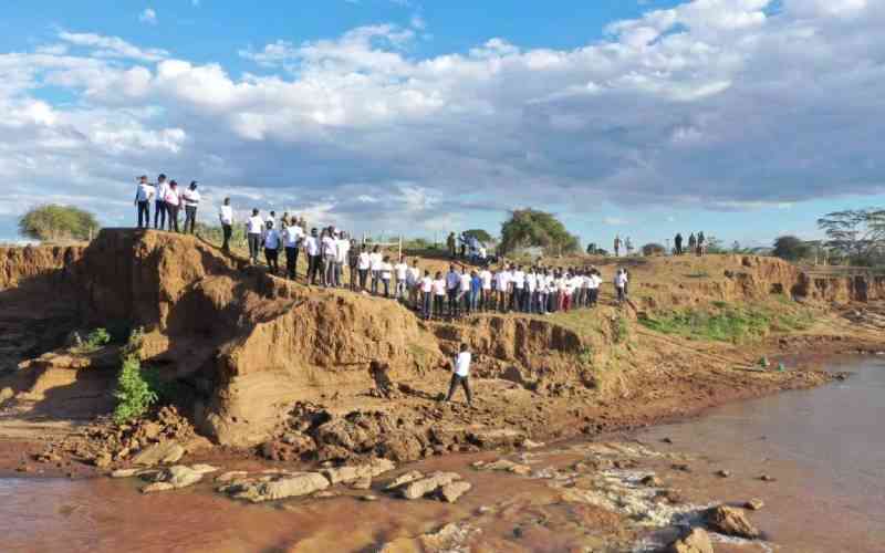 Counties commit to save drying streams of Ewaso Nyiro River