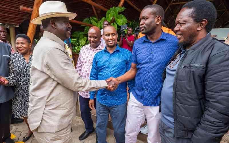 Raila officially steps down from ODM roles to focus on AUC bid