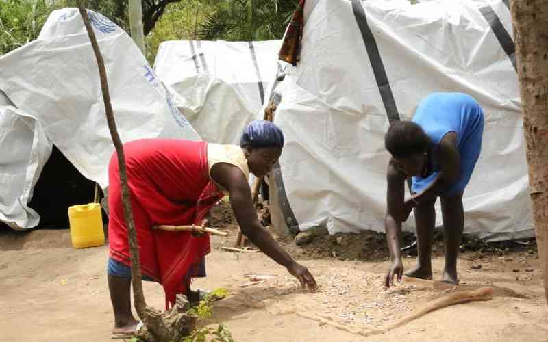 Rise of sex for basic needs in Busia's victims camps