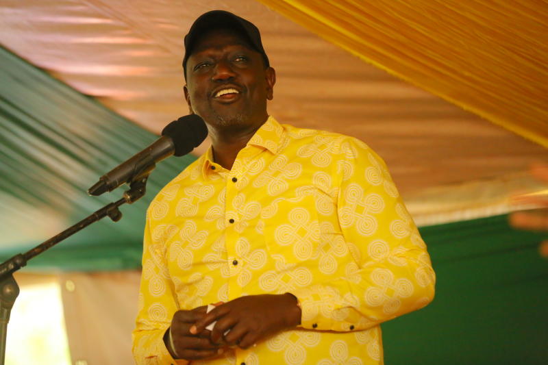 Ruto defends his track record, says advisers mislead President
