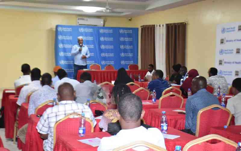 WHO, MoH launch training of healthcare workers in 4 counties ahead of El Nino