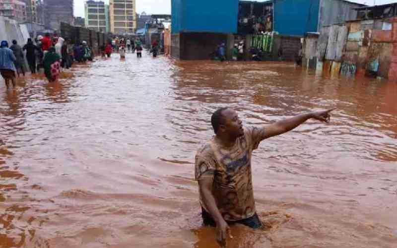 Weatherman warns of flash floods as rains expected in 45 counties