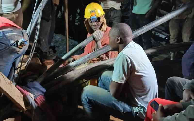 Several feared dead after goldmine collapses in Kakamega