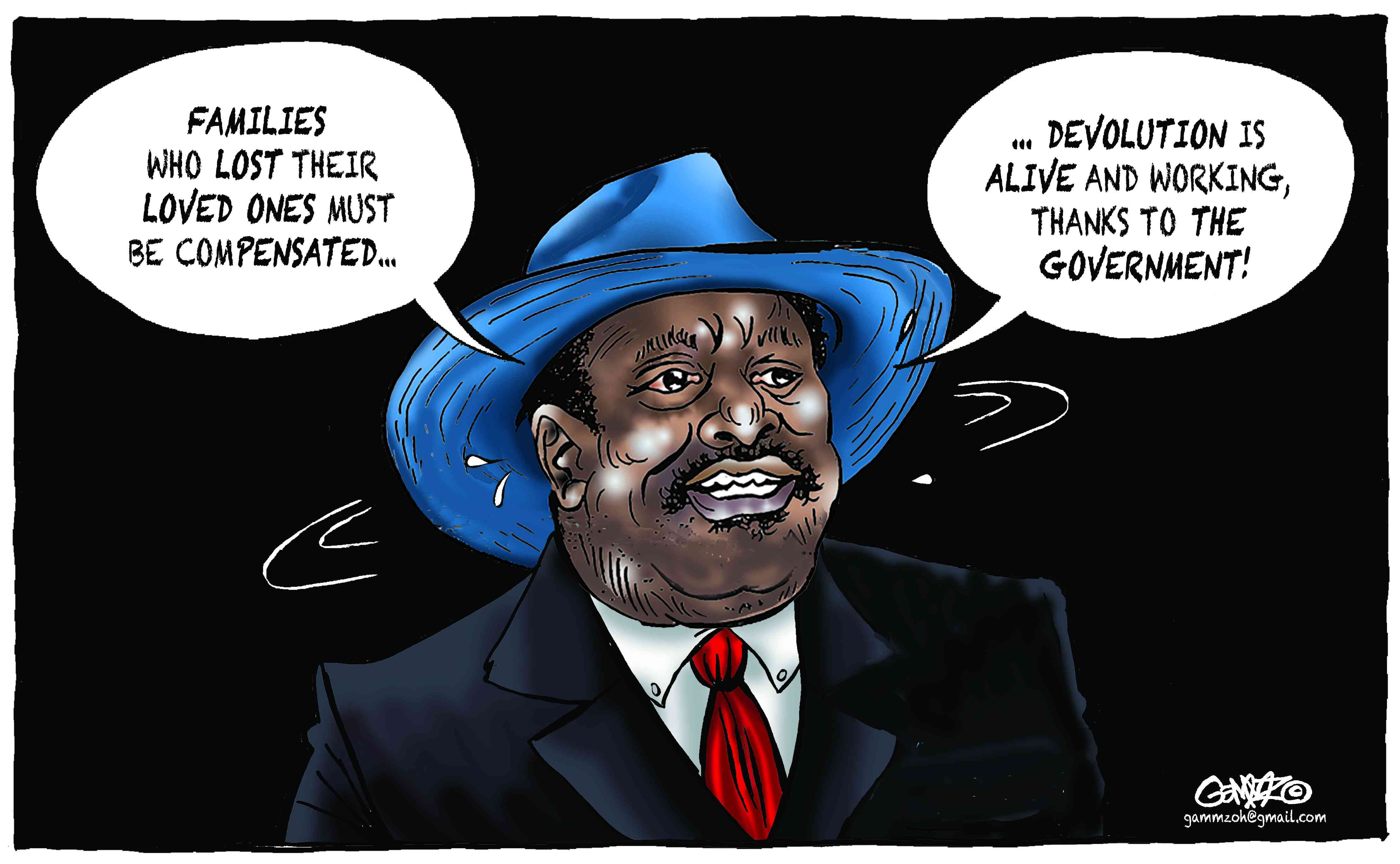 Raila this way, Raila that way...