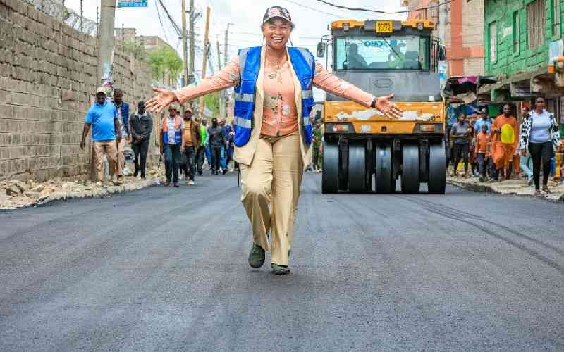 Wavinya warns against road reserve encroachment as Machakos pushes infrastructure drive