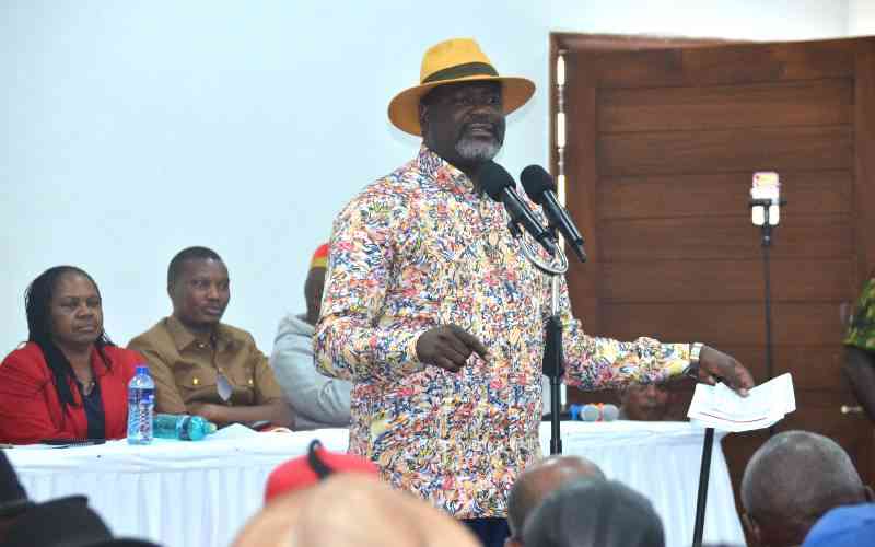 CS Ruku denies claims of playing tribal politics
