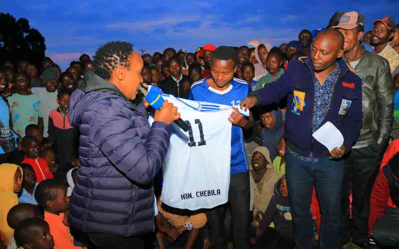 Inua Vijana Peace tournament enter final round in Narok South