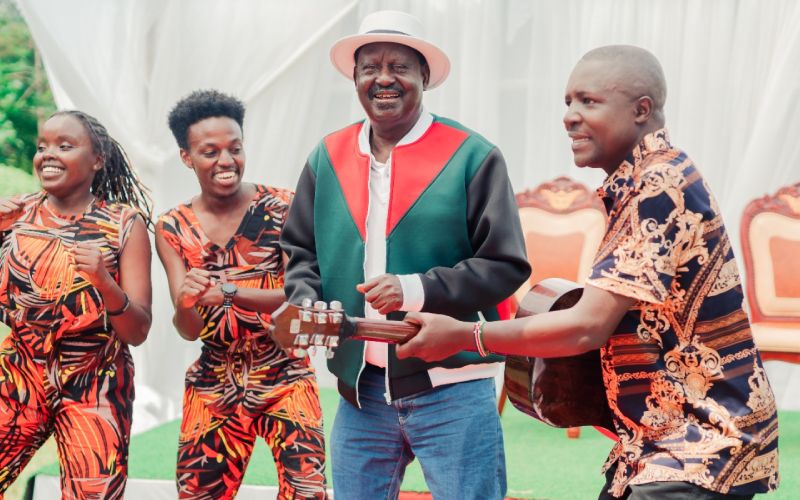 Raila pays Sh562,500 to play music in his campaign