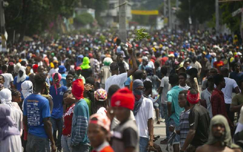 Haiti's leader requests foreign armed forces to quell chaos