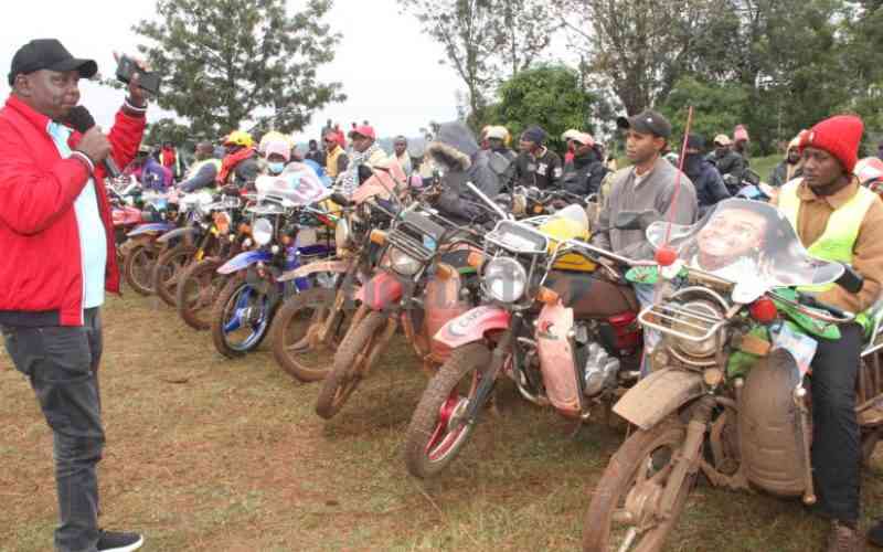 3,500 boda boda riders set to ferry pregnant women, PWDs to polling centres