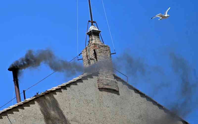 Black smoke at the Vatican, no pope yet
