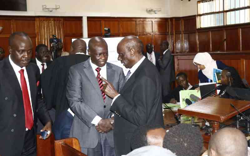 Court of Appeal halts High Court proceedings on Gachagua's impeachment case