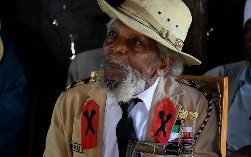Mau Mau veteran General Kiambati dies aged 106