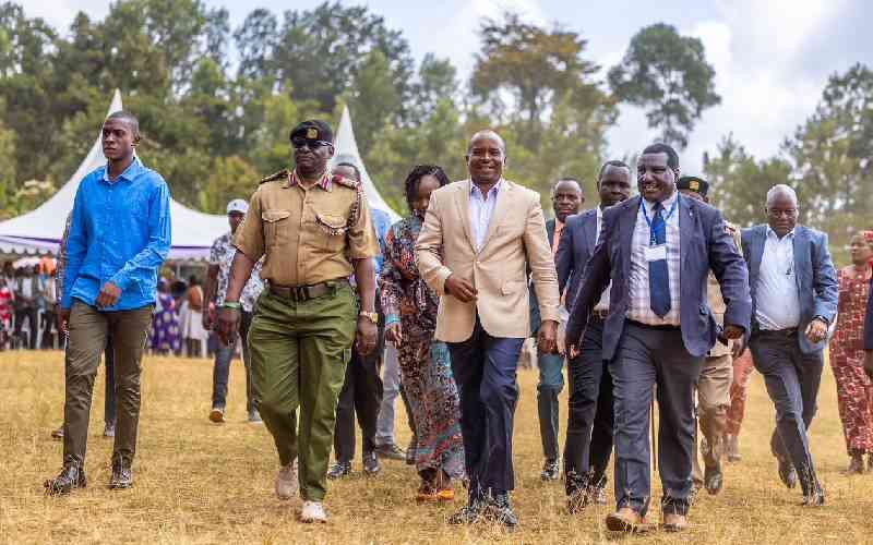 Deputy position is Kindiki's for keeps, Ruku tells Oburu