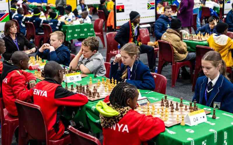 Kenya wins silver to qualify for 2026 World Schools Team Chess Championship
