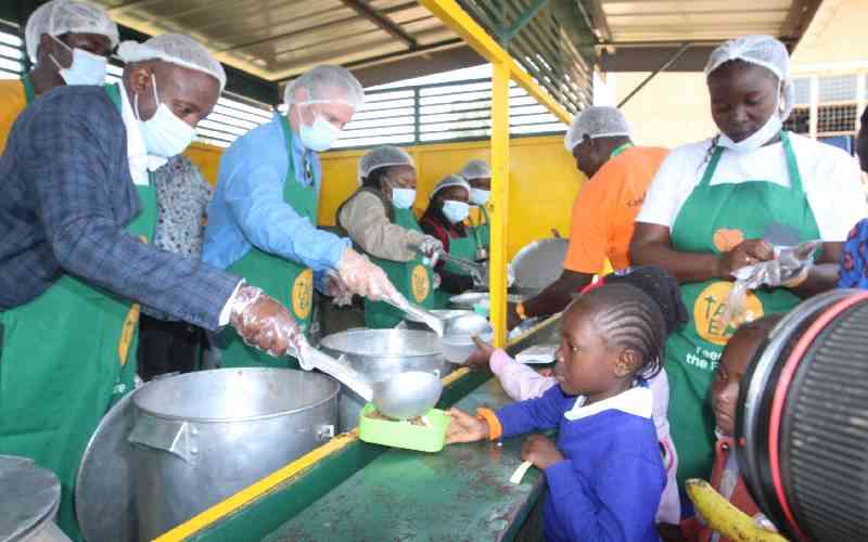 25,000 learners in Kakamega to benefit from school feeding programme