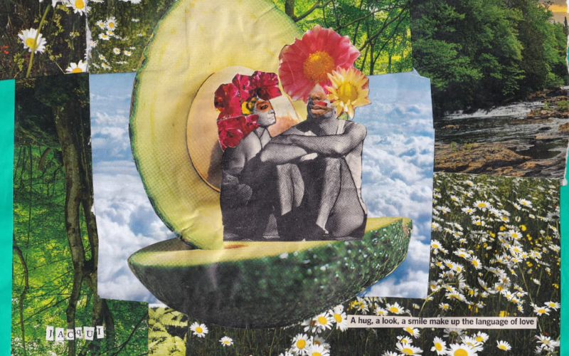 Artist Jacqui Ogolla turns recycled DVDs into surreal works of self-discovery