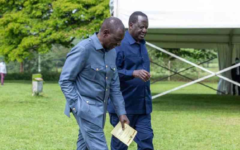 Why we should not celebrate renewed Raila, Ruto friendship