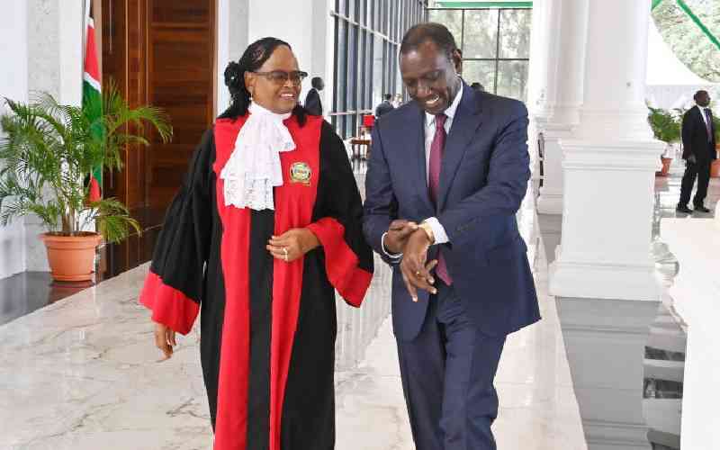 CJ Martha Koome cries foul over security withdrawal