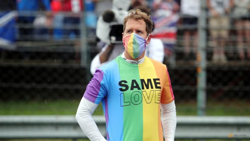F1 would welcome an openly gay driver, says Vettel