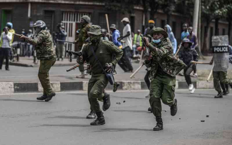 Trained savages: Why Kenya's police has failed to change from 'force' to service