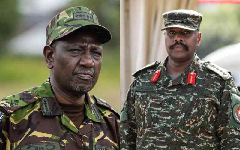 Ruto and Muhoozi media fight has a silver lining