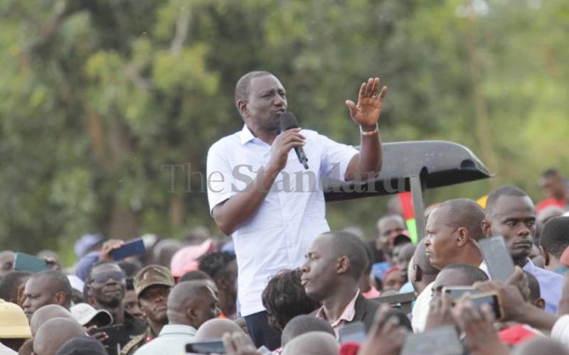 Hold me accountable, question my decisions, Ruto says