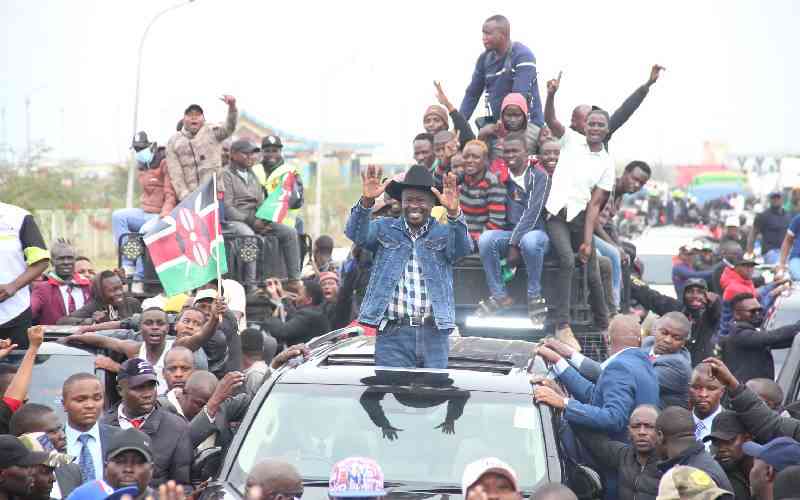 Urging voters to take campaign money is immoral, Mr Gachagua