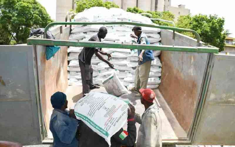 Farmers camp at Eldoret NCPB depot as fertiliser shortage bites