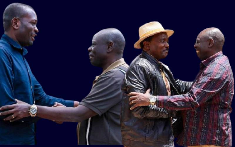 Closing ranks: Political traffic at Wamunyoro intensifies as Gachagua hosts Kalonzo, Wamalwa