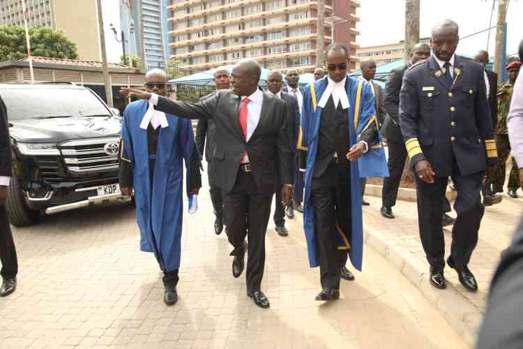 In pictures: Gachagua arrives at Senate for his impeachment hearing