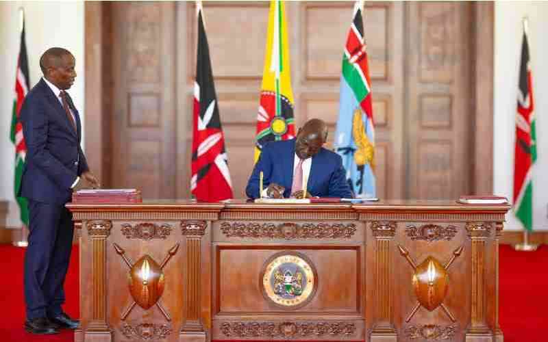 Why Ruto wanted the anti-laundering Bill