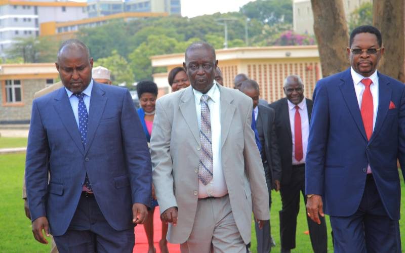 Divisions over zoning, Sifuna post rock ODM MPs' meeting