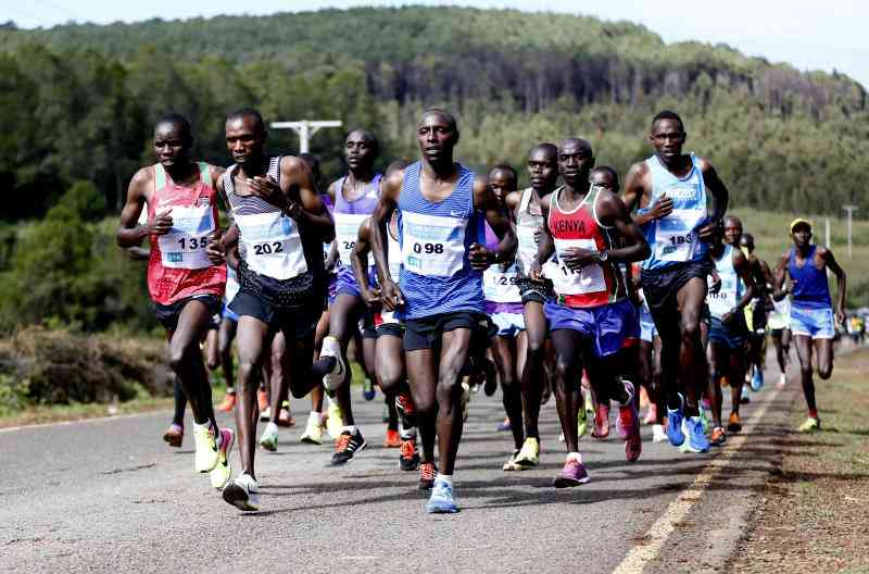 Reline, Kipchirchir win Chemususu Dam half marathon