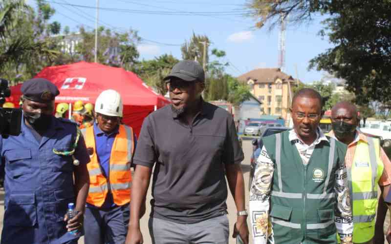 Sakaja breaks silence on collapsed building, trains guns on rogue developers