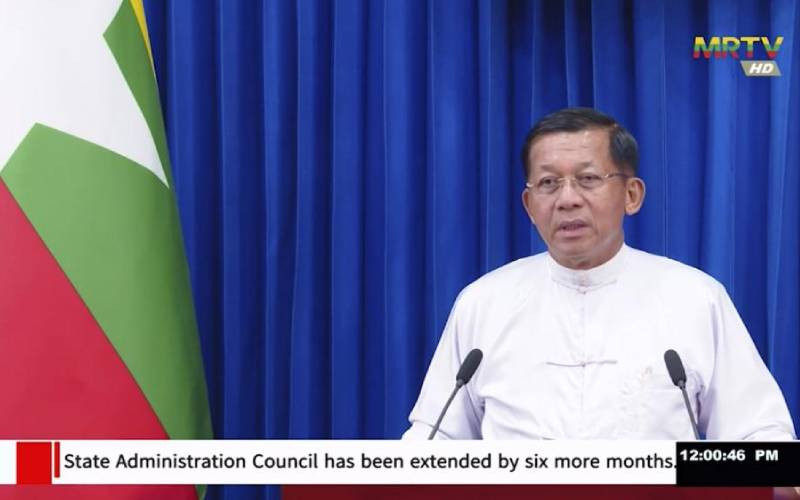 Myanmar state of emergency extended
