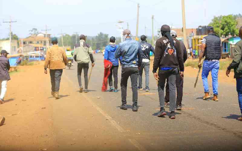 Broken system: Kenyans on their own as state agencies fail to curb political violence
