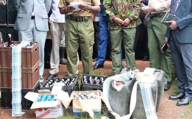 Nacada nets 11 suspects  in Nairobi counterfeit alcohol crackdown