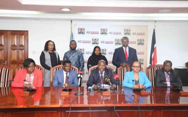 Governors threaten to shut down counties in 14 days, decry budget cuts