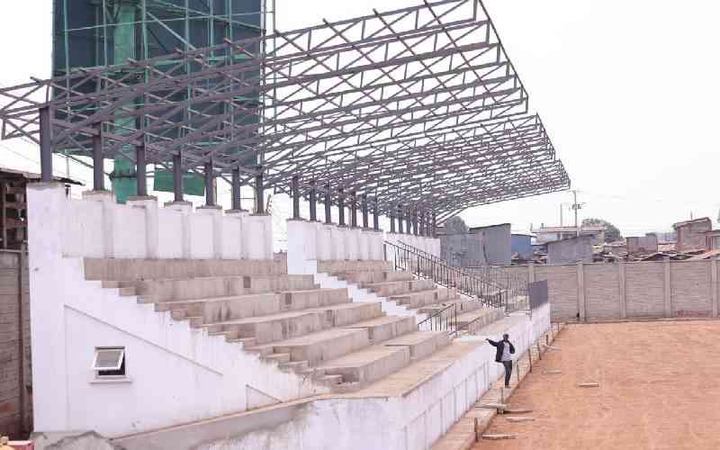Kihumbuini Stadium 70pc complete