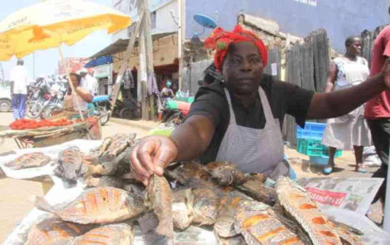 KNBS: Fish, vegetable prices jump by double digits despite easing inflation