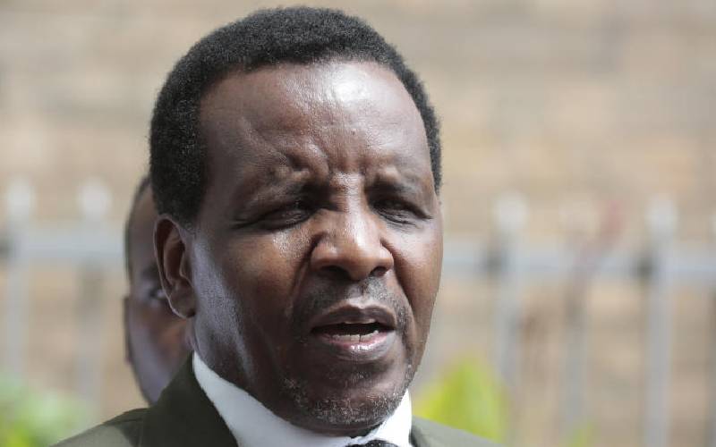 You're unfair to disabled aspirants, Kigame says as he sues IEBC