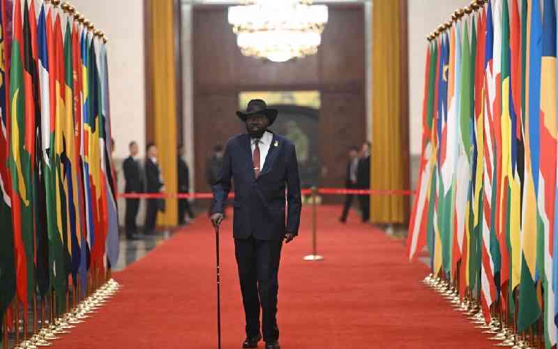 Heavy gunfire erupts in South Sudan's capital Juba